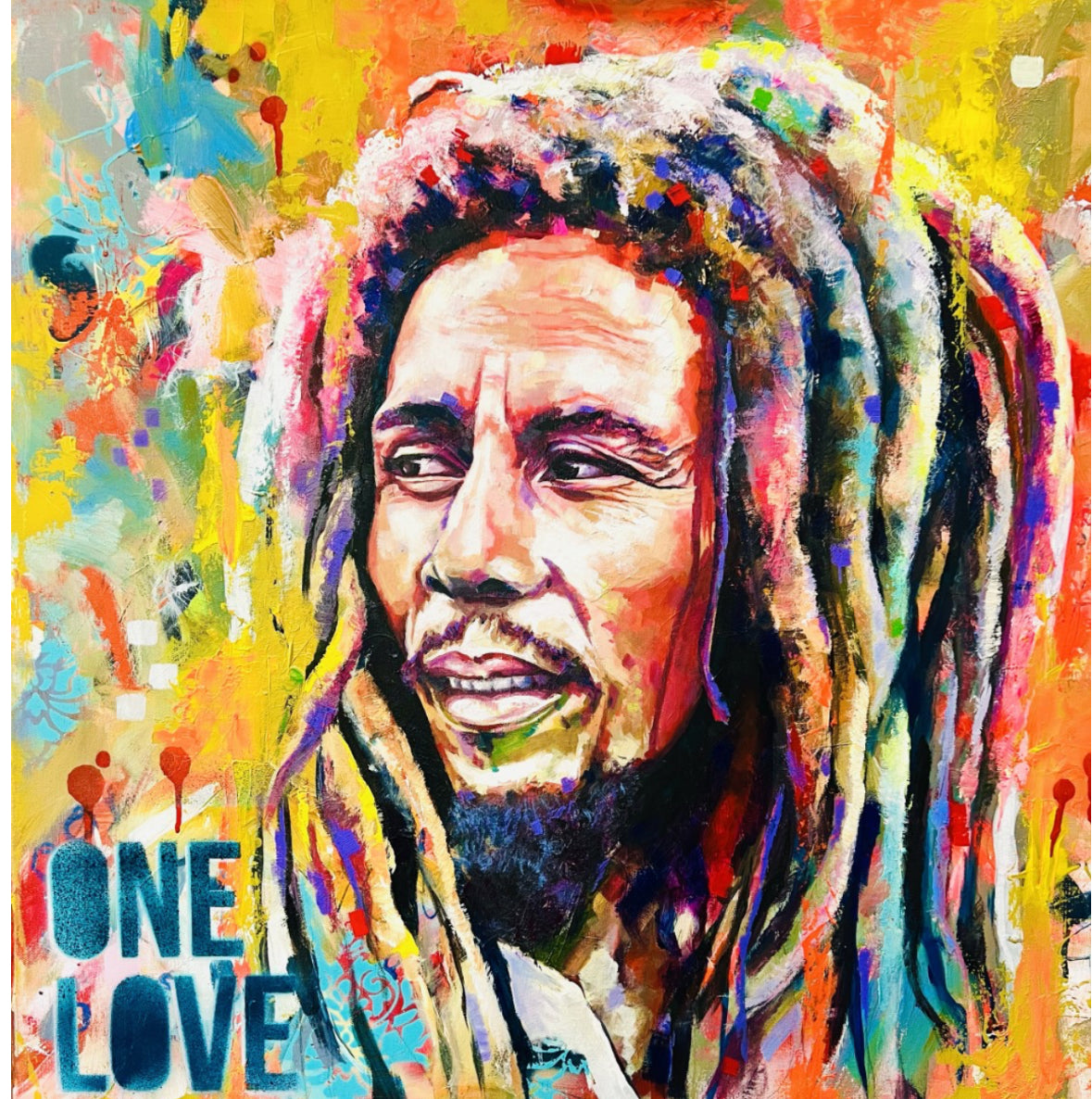 Bob Marley 3D Flip Poster