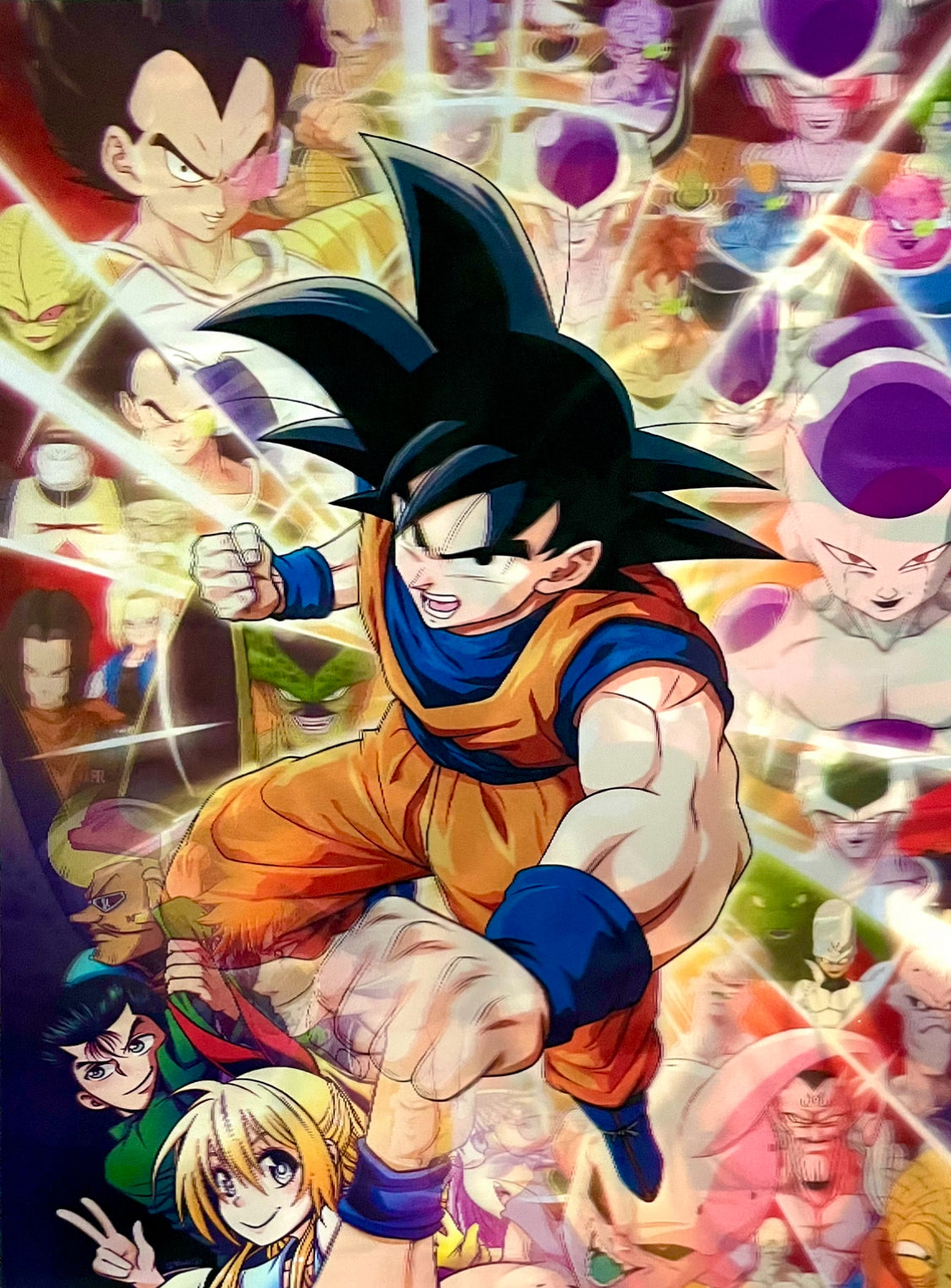 Dragon Ball & Shonen Jump 3D Flip Poster