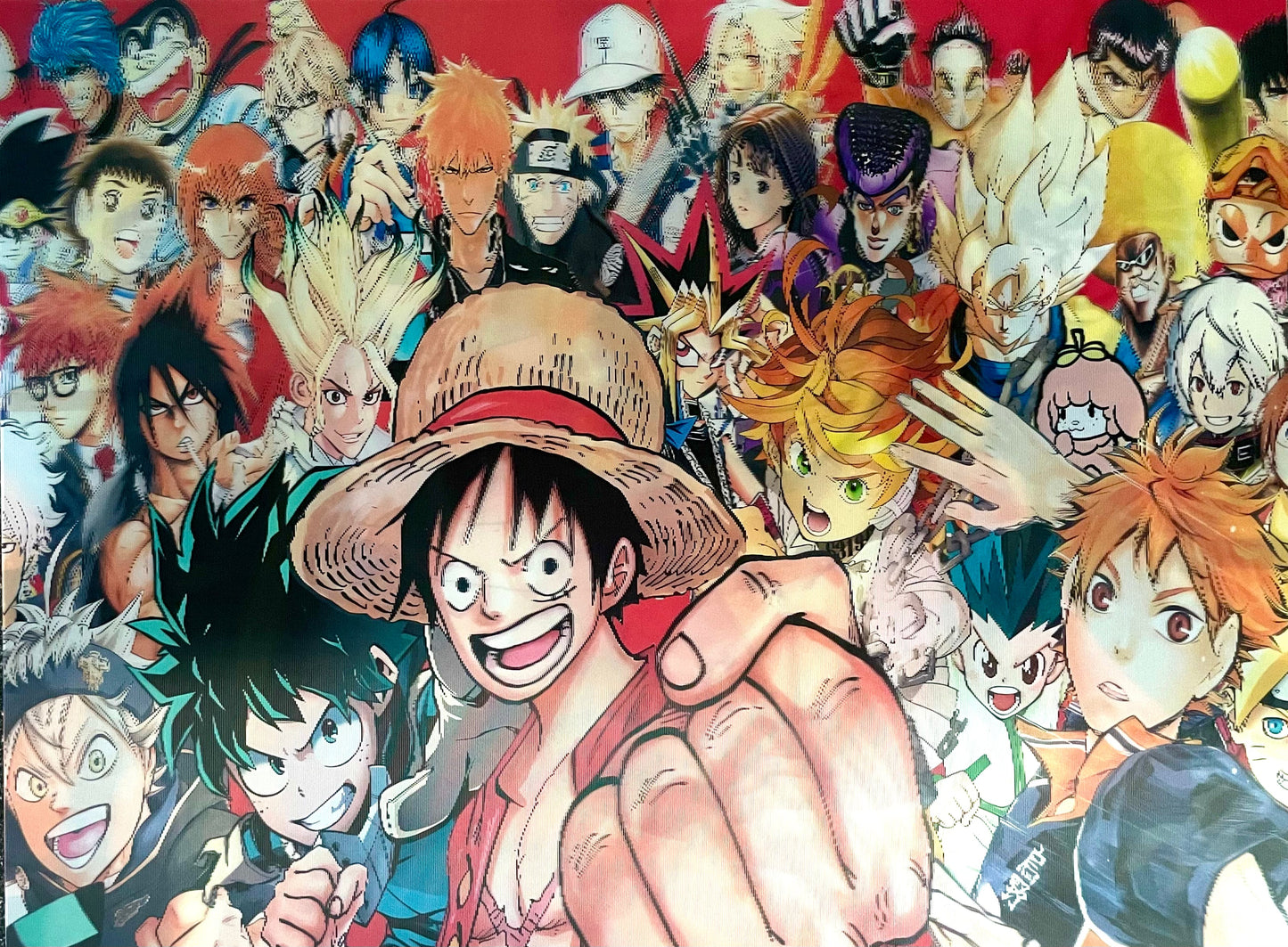 One Piece & Shonen Jump 3D Flip Poster