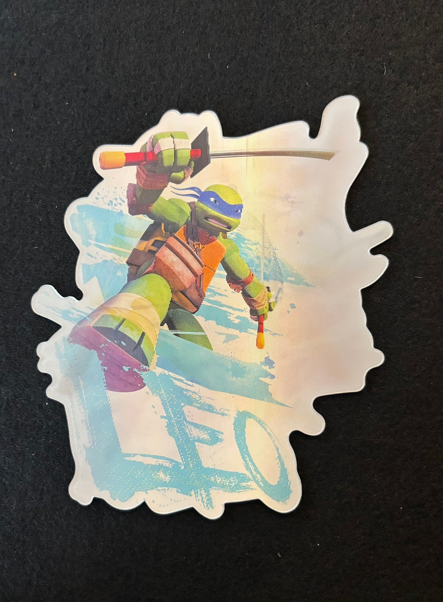 TMNT 3D Flip Sticker