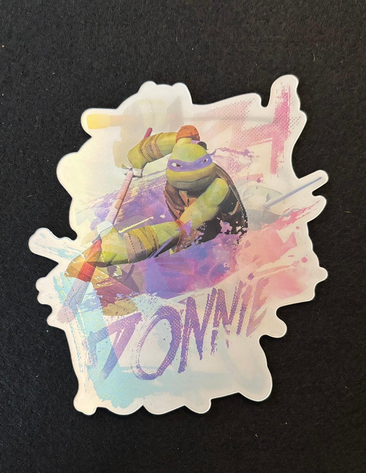 TMNT 3D Flip Sticker