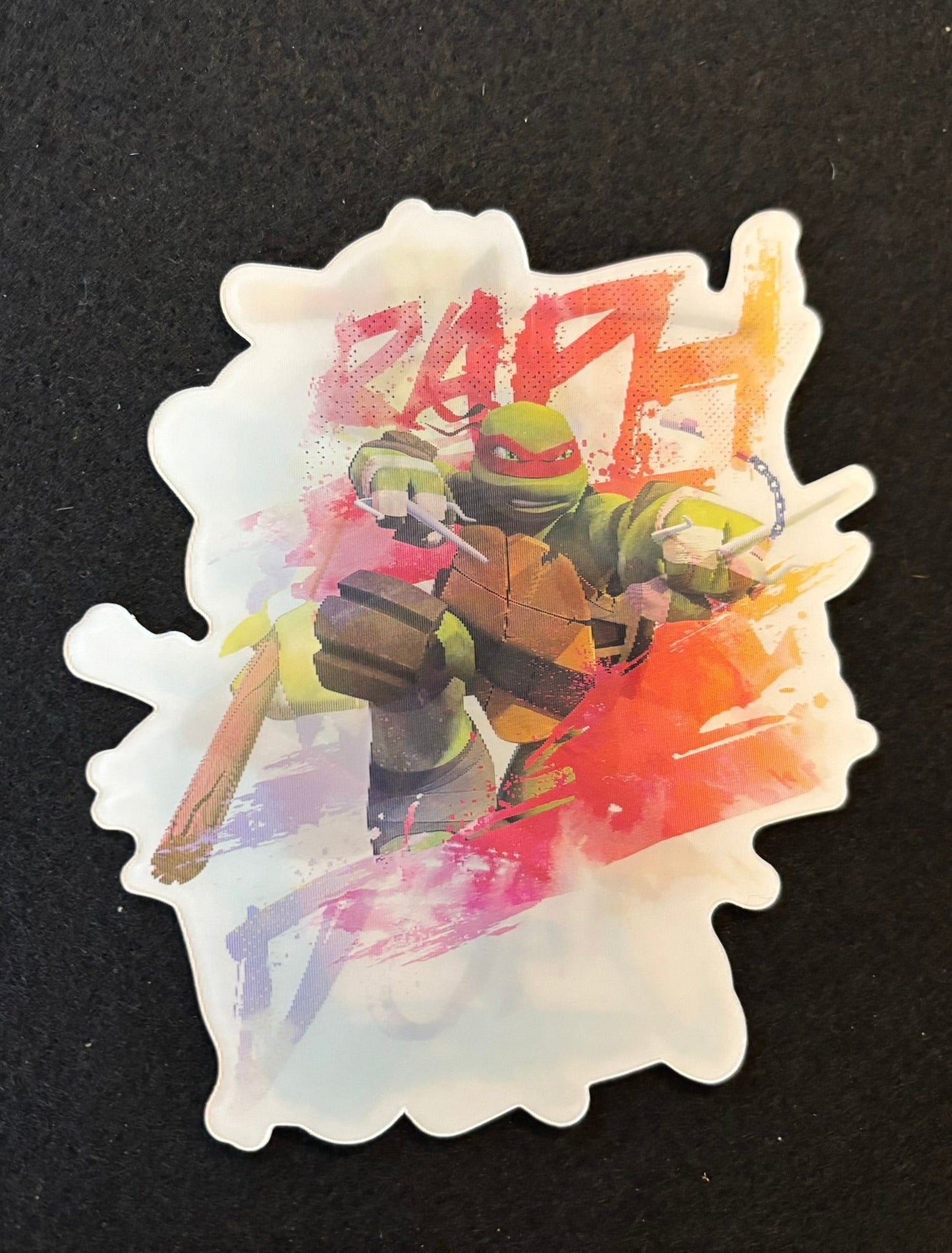 TMNT 3D Flip Sticker