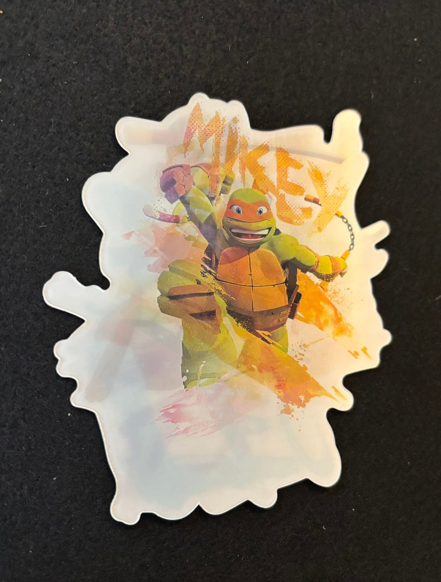 TMNT 3D Flip Sticker