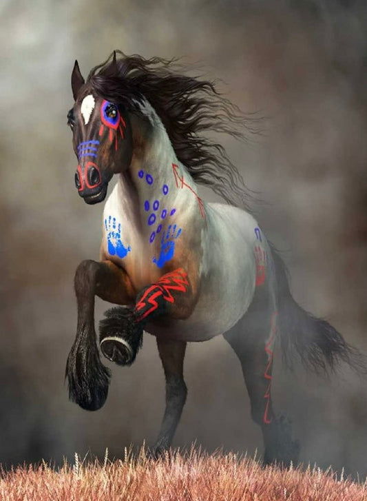 Horses 3D Flip Poster