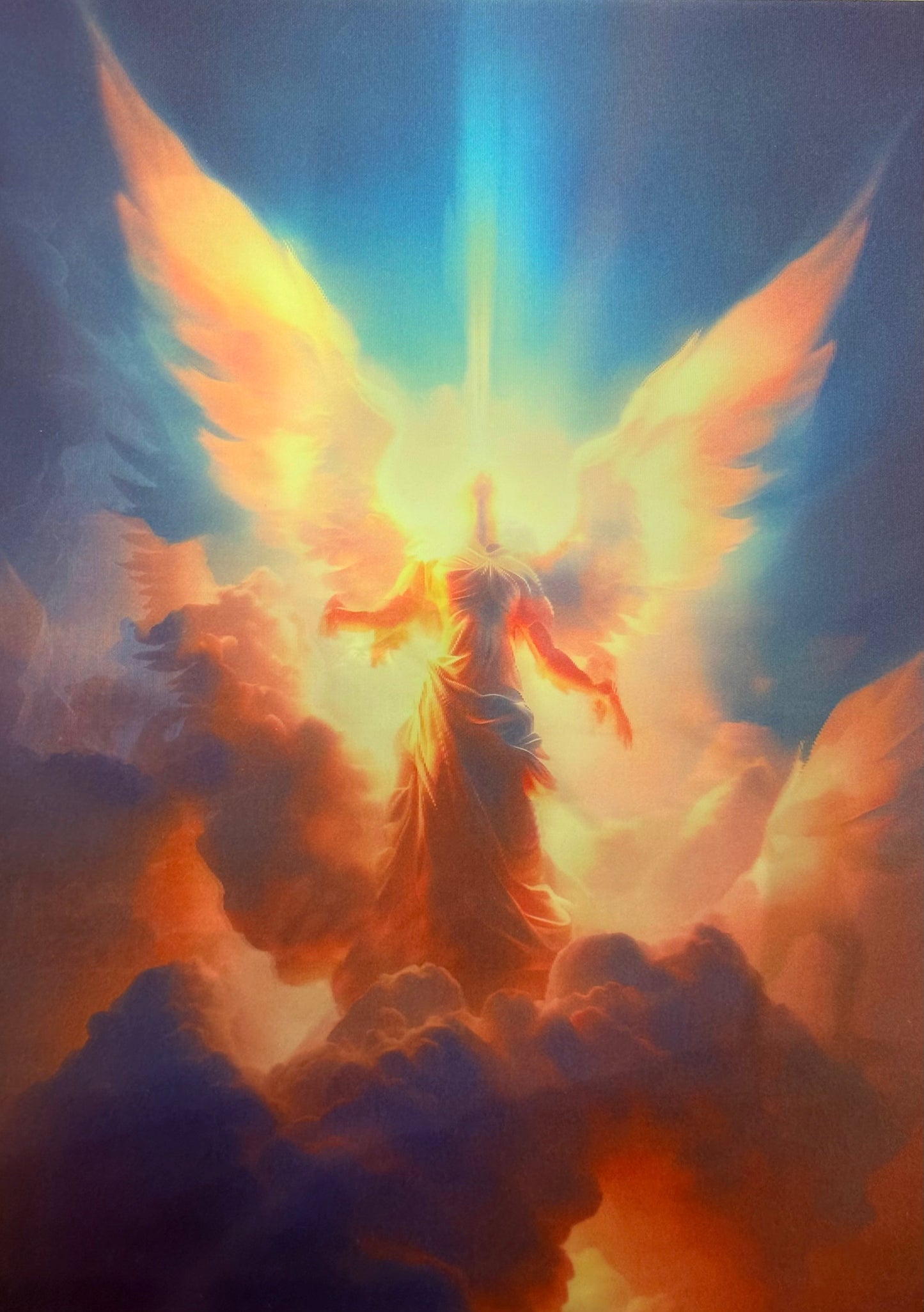 Angels & Light for the World 3D Flip Poster