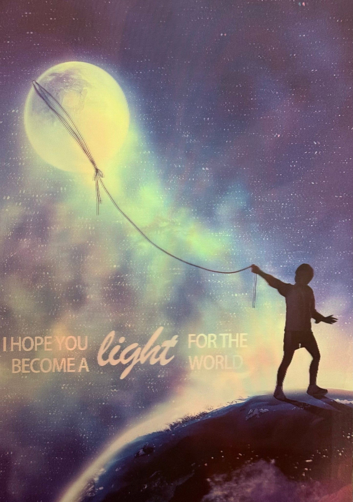 Angels & Light for the World 3D Flip Poster