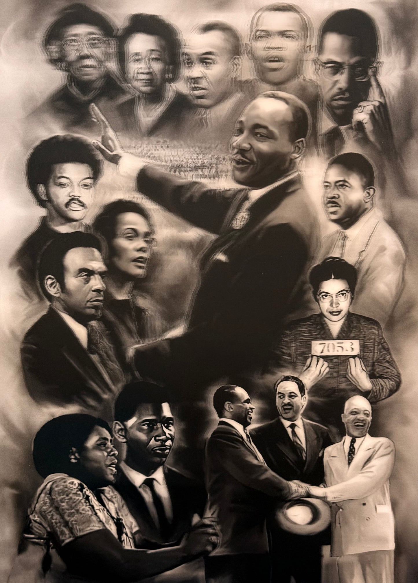 Civil Rights Movement & Black History 3D Flip Poster
