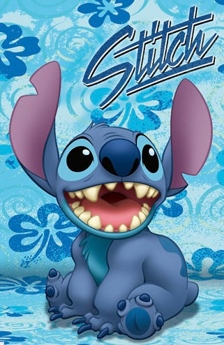 Stitch & Angel 3D Flip Poster