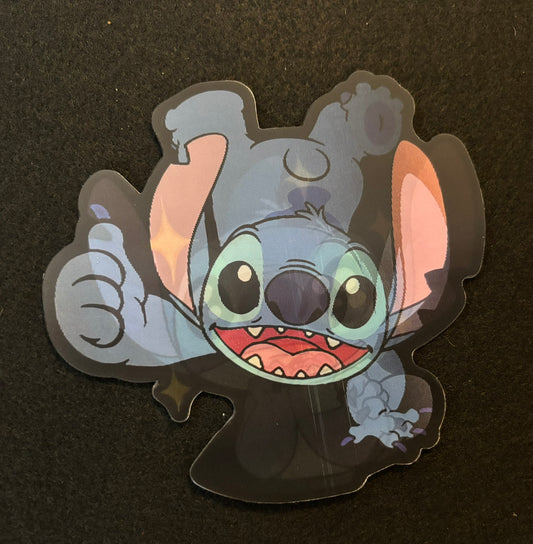 Stitch 3D Flip Sticker