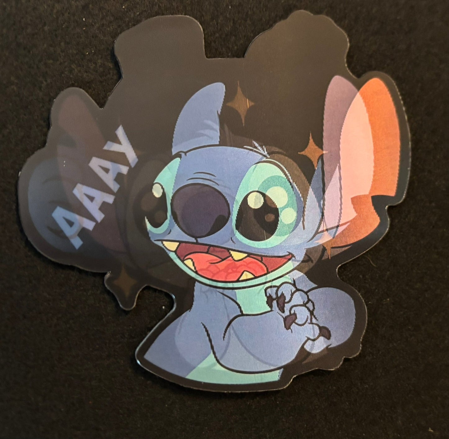 Stitch 3D Flip Sticker