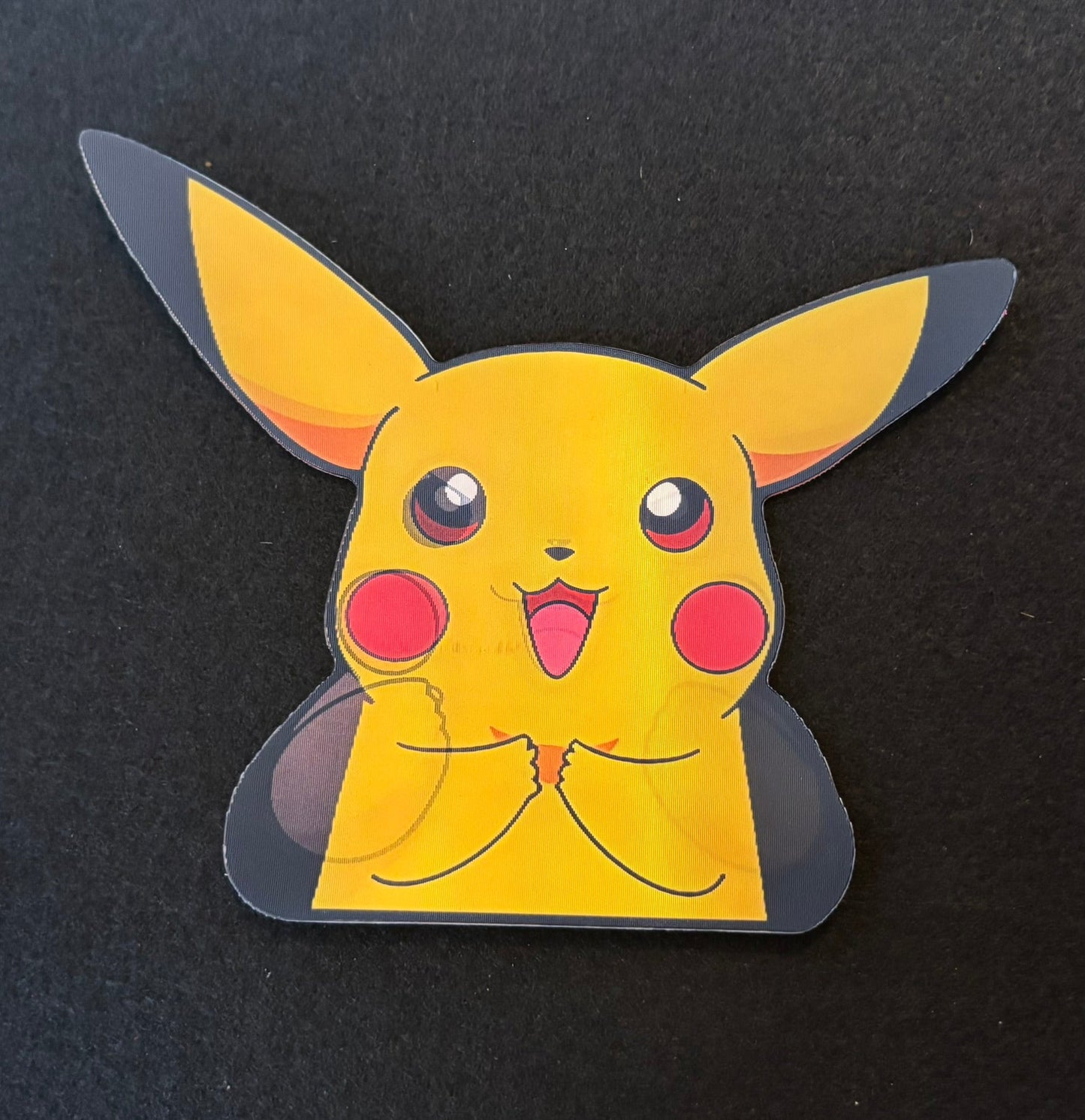 Pikachu 3D Flip Sticker